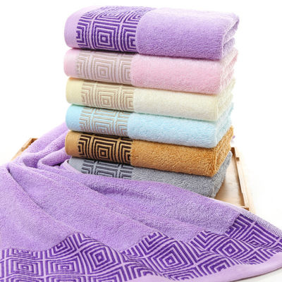 Toalhas de 35*75cm absorvente espessado para Domicílio Hotel Hot Cotton Face Bath Towel Set