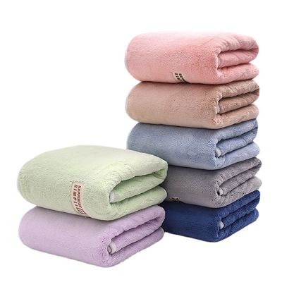 Conjunto de toalhas de banho de microfibra altamente absorvente para bebês e adultos em todas as estações