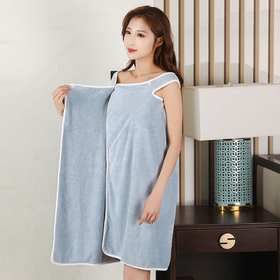 300-400g saia de banho de microfibra para mulheres bonitas em hotéis Spa chuveiro body wrap