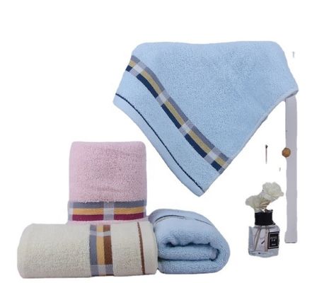 Toalhas de algodão absorvente personalizáveis para todas as idades em casa e hotéis Logotipo personalizado