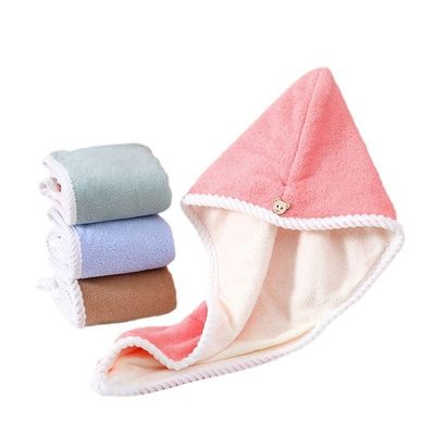 Toalha de secagem de cabelo de microfibra ultra absorvente para casa, hotel e transporte expresso