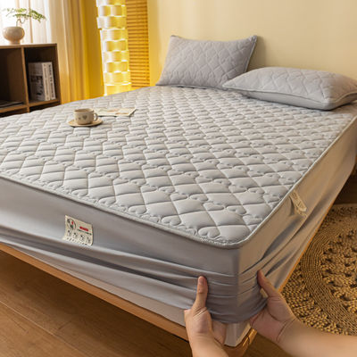 Protector de colchão de lençóis de cama equipado para Twin Full King Queen Size Design personalizado