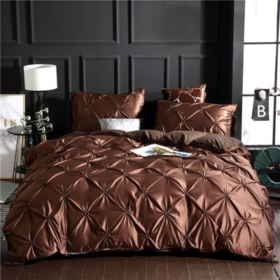 3d Luxury Style Hotel Home Branco Euro Cobertura de Cobertura Com Cobertura de Almofada 3pcs Set de Cama