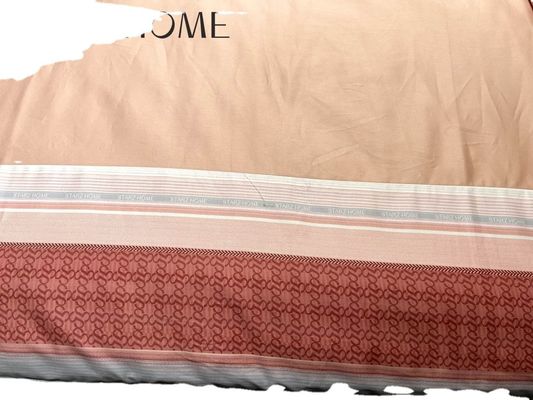 Roupas de cama de hotel 4 peças de cama de algodão egípcio com padrão moderno