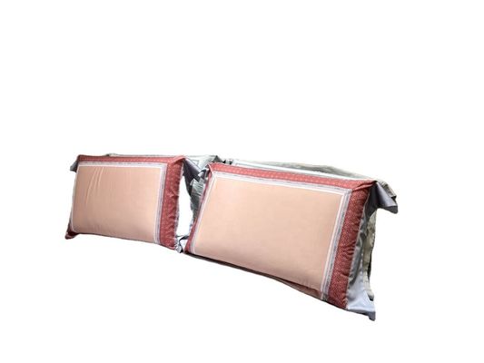 Roupas de cama de hotel 4 peças de cama de algodão egípcio com padrão moderno