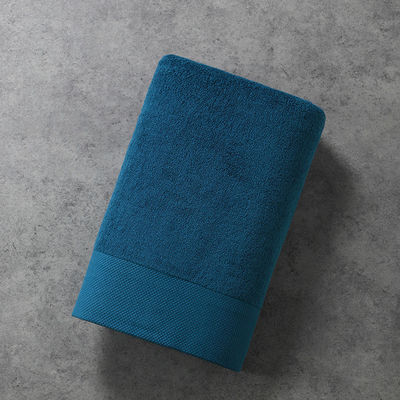 Super Absorvente Custom espessa Soft Banheiro Toalha de Banho Conjunto Tecido Poliéster / Algodão