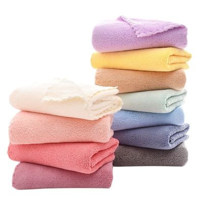 Home Hotel Spa de viagem Suave e absorvente Coral Veludo Toalha de banho infantil 50*100