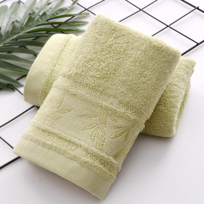 Toalha de fibra de bambu Jacquard quente 25*50cm para limpeza doméstica suave e absorvente