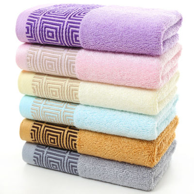 Toalhas de 35*75cm absorvente espessado para Domicílio Hotel Hot Cotton Face Bath Towel Set