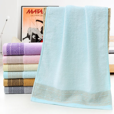 Toalhas de 35*75cm absorvente espessado para Domicílio Hotel Hot Cotton Face Bath Towel Set