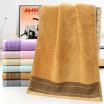 Toalhas de 35*75cm absorvente espessado para Domicílio Hotel Hot Cotton Face Bath Towel Set