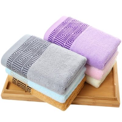 Toalhas de 35*75cm absorvente espessado para Domicílio Hotel Hot Cotton Face Bath Towel Set