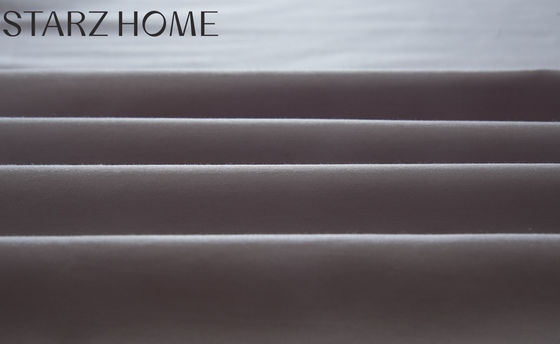 100% de algodão de bordados de cor de hotel roupa de cama com alta resistência à cor grau 4