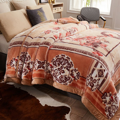 Cobertor de sublimação de poliéster tecido para cama de luxo Cobertor de casa impresso no inverno