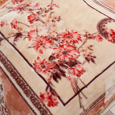 Cobertor de sublimação de poliéster tecido para cama de luxo Cobertor de casa impresso no inverno