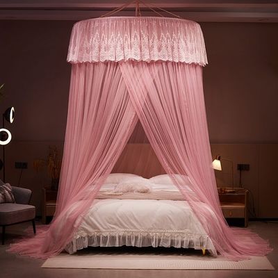 300tc Conta de fios Bela rede de mosquitos de dometa de renda para desenhos personalizados de conjunto de roupas de cama