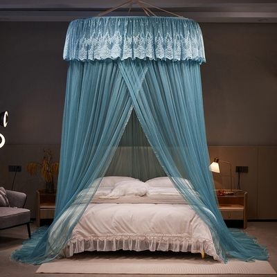 300tc Conta de fios Bela rede de mosquitos de dometa de renda para desenhos personalizados de conjunto de roupas de cama
