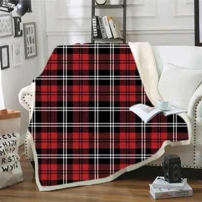 Natal personalizado impresso sherpa lançar suave acolhedor blusa de lã cobertores para sofá roupa de cama Inverno