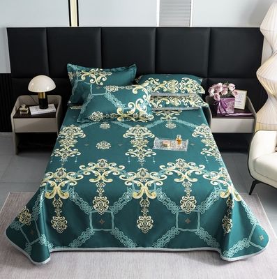 2024 Modern Wedding Bedding Type Wedding Kit de quatro peças Set de esteira de gelo