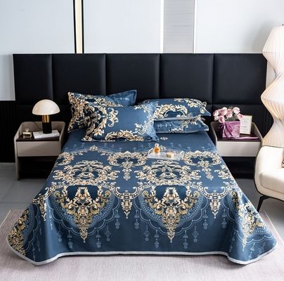 2024 Modern Wedding Bedding Type Wedding Kit de quatro peças Set de esteira de gelo
