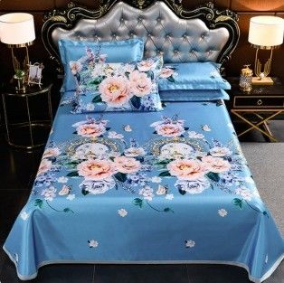 2024 Modern Wedding Bedding Type Wedding Kit de quatro peças Set de esteira de gelo