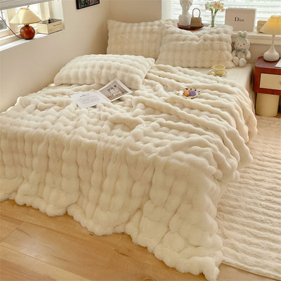 Outono e Inverno Espessado Cobertura Quebra-cabeça 200x230cm para Noites Relaxantes