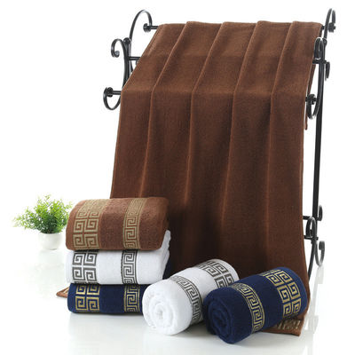 3kg de bordados de hotel de luxo personalizados espessos super macios banheiro banho 100% algodão toalha conjuntos