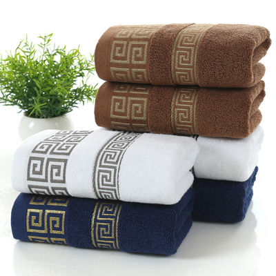 Luxury Hotel Embroidery Custom Grosso Super Soft Banheiro Banho 100% Toalha de algodão