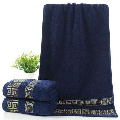 Luxury Hotel Embroidery Custom Grosso Super Soft Banheiro Banho 100% Toalha de algodão