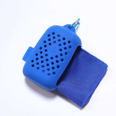 Toalhas de refrigeração personalizadas para esportes Toalha personalizada de microfibra macia e respirável