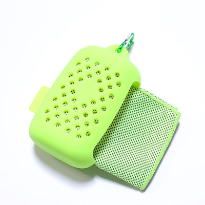 Toalhas de refrigeração personalizadas para esportes Toalha personalizada de microfibra macia e respirável