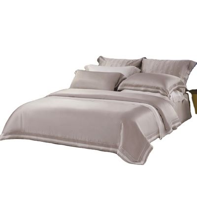60s Contagem de tecido 3 peças Conjunto para quarto Conjunto de roupa de cama dupla personalizável