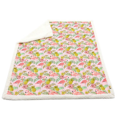 Natal personalizado impresso sherpa lançar suave acolhedor blusa de lã cobertores para roupa de cama