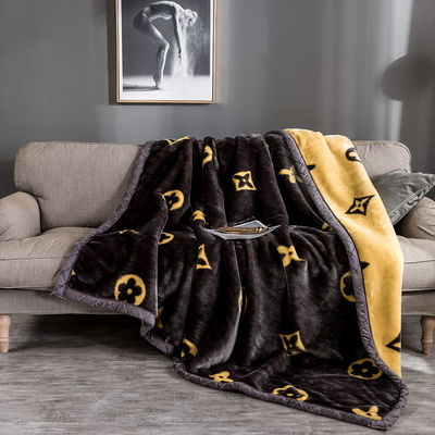 Brincos com padrão escovado de roupa de cama fofa para o Inverno