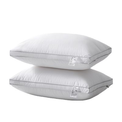 Experimente o luxo de 400TC Cotton Feather Velvet Pillow Core em hotéis de cinco estrelas