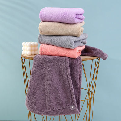 Home Hotel Spa Microfibra Chapéu de chuveiro para promoção de toalhas de cabelo seco