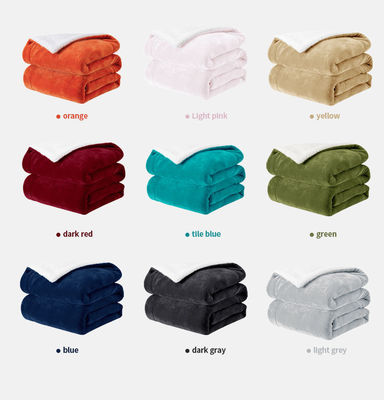 Marinha de flanela leve Velocidade cama estender cobertor acolhedor Plush Microfiber Conforter Set