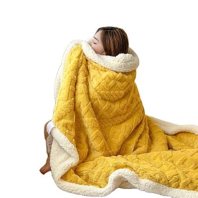 Cobertura de cor sólida Super suave espessa flanel Sherpa Velocidade de cobertura para o seu cliente