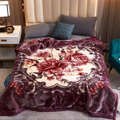 Mantenha-se aquecido e confortável com o nosso cobertor de cama de lã macia e espessa