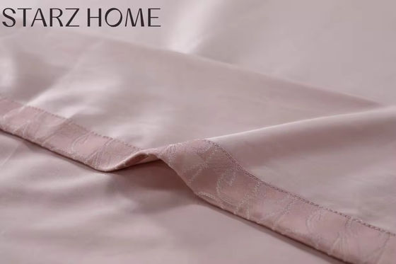 60s Contagem de tecido 100% algodão 4pcs Roupas de cama Cama de cama Cama de cama com cobertor de cama