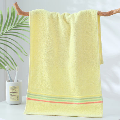 Toalha facial de tecido de algodão 100% para casa de banho