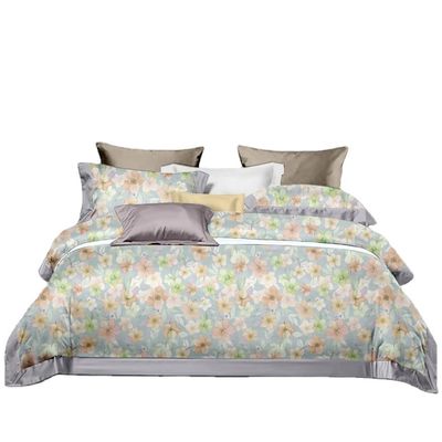 Cores personalizadas Impressão digital 3D Lençóis de cama Cama de cama Conjunto para estilo personalizado