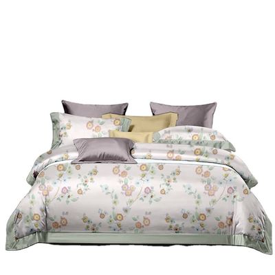 Cores personalizadas Impressão digital 3D Lençóis de cama Cama de cama Conjunto para estilo personalizado