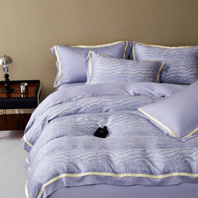 Cores personalizadas Impressão digital 3D Lençóis de cama Cama de cama Conjunto para estilo personalizado