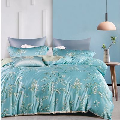 Cores personalizadas 4 pcs de poliéster de luxo tecido plano macia roupa de cama de design de hotel