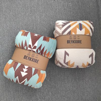 Blanket de flanel Sherpa para roupas de cama King Queen Twin Size Polyester tecido Boho Blanket