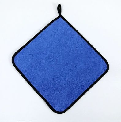 Toalha de microfibra de cor sólida para remoção de maquiagem super absorvente
