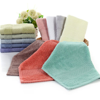 Super suave e altamente absorvente Luxury Dobby Border 100% Toalha de algodão para casa e hotel