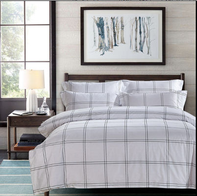 300tc estilo étnico chinês Impresso de quatro peças de algodão roupa de cama conjunto para hotel popular