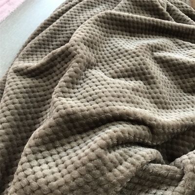 Todos os Tempos Custom Solid Quadrado Flannel Blanket 300GSM Coral Fleece Sofá Lançar Blanket